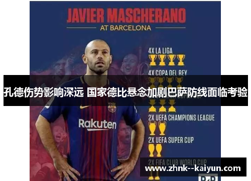 孔德伤势影响深远 国家德比悬念加剧巴萨防线面临考验 孔德伤势影响深远 国家德比悬念加剧巴萨防线面临考验